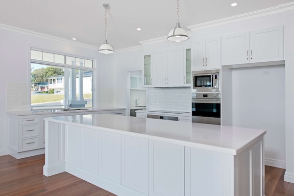 Ariel view of the house