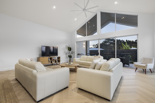 Award-winning kitchen with marble island