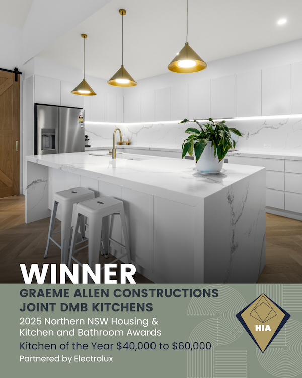 Award-winning kitchen with marble island