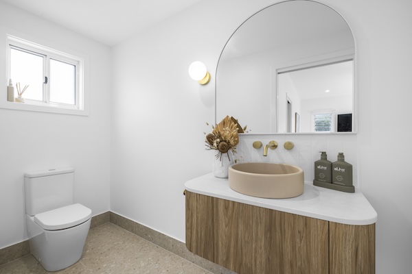 Award-winning kitchen with marble island