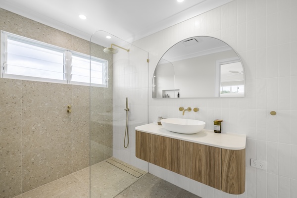 Award-winning kitchen with marble island