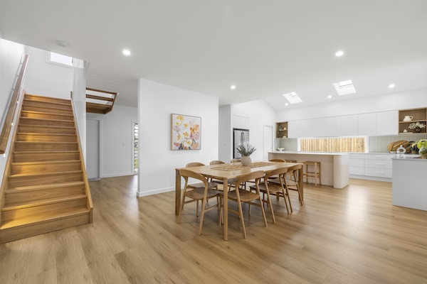 Award-winning kitchen with marble island