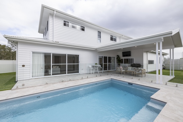 Award-winning kitchen with marble island