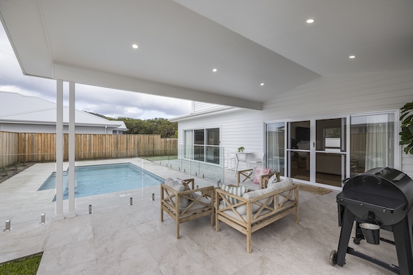 Award-winning kitchen with marble island