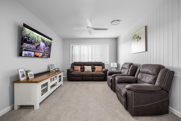 Award-winning kitchen with marble island